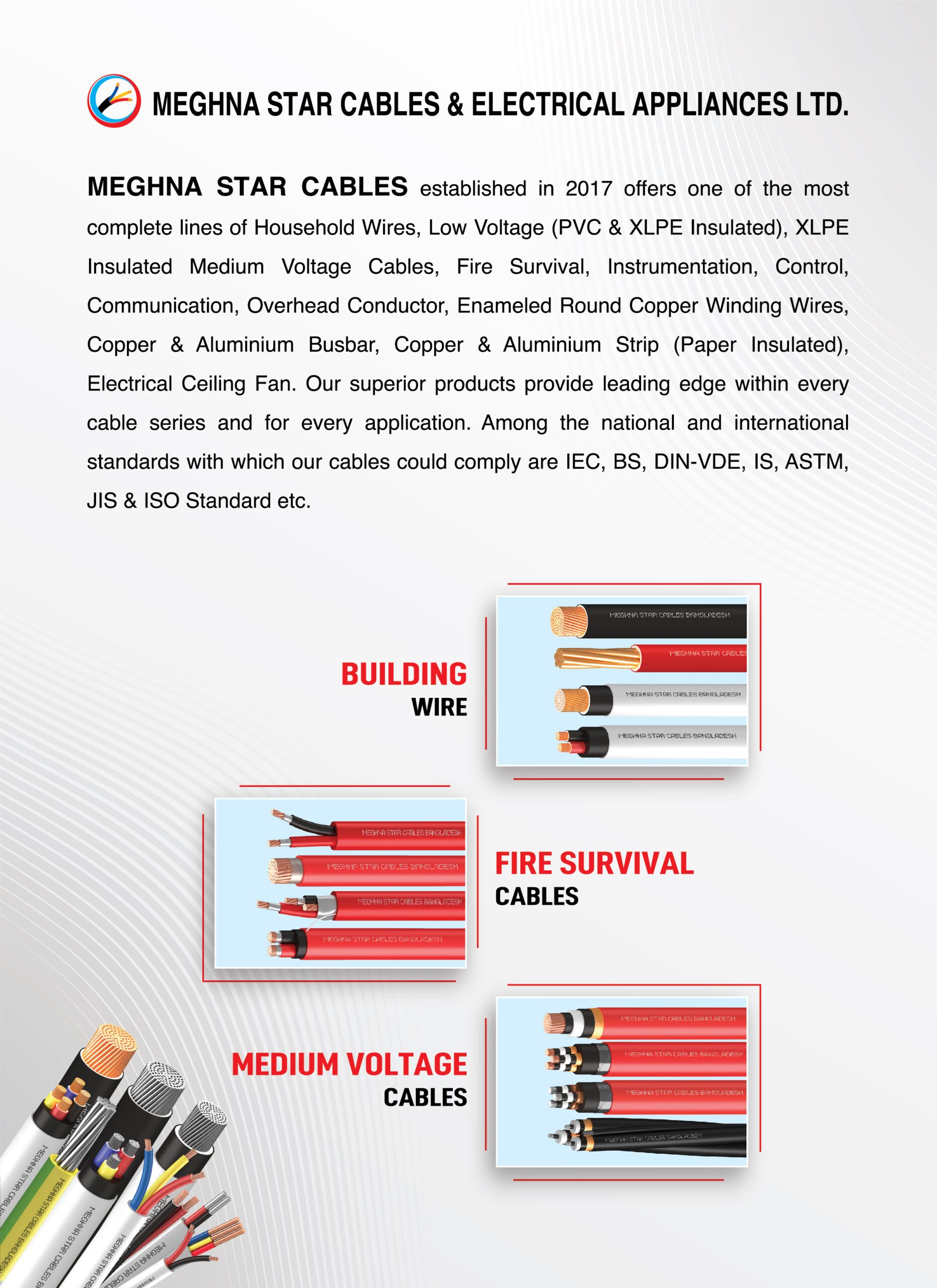 Meghna Star Cables & Electrical Appliances Ltd.