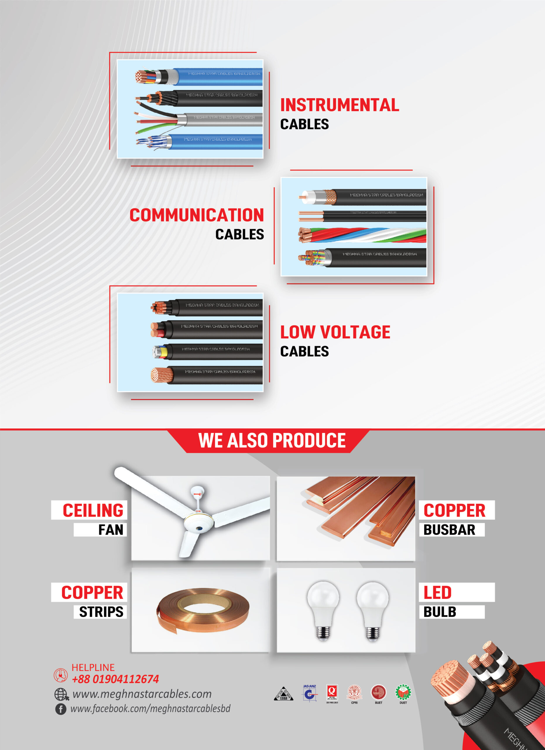 Meghna Star Cables & Electrical Appliances Ltd.