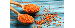 NUTRITION red lentils
